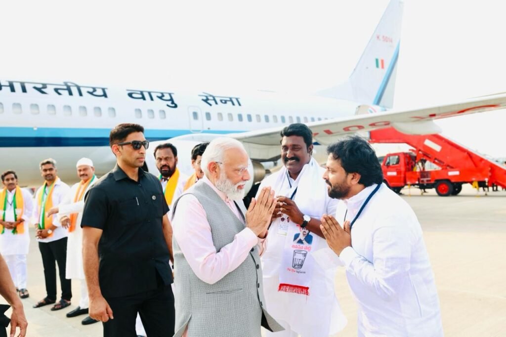 Rambandreddi with Modi